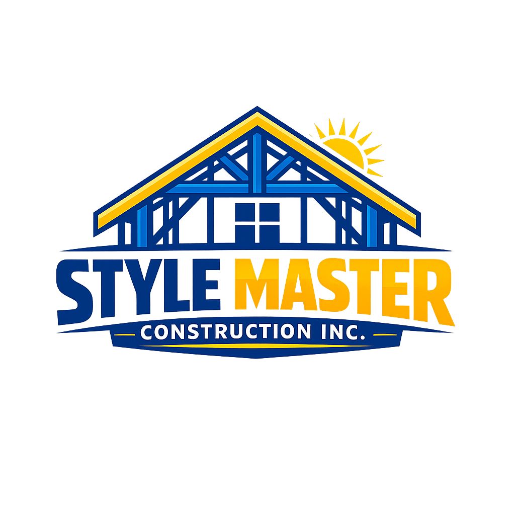 Style Master Construction Inc. Logo Transparent Square
